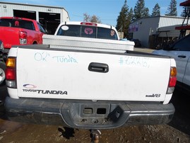 2002 Toyota Tundra SR5 White Extended Cab 4.7L AT 2WD #Z22136